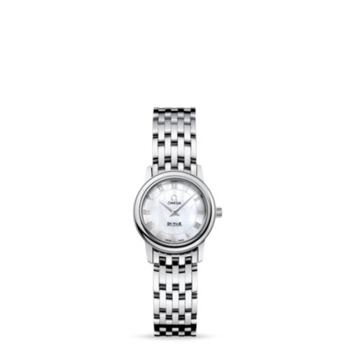 Omega De Ville Prestige Quartz 22 Stainless Steel / MOP / Bracelet